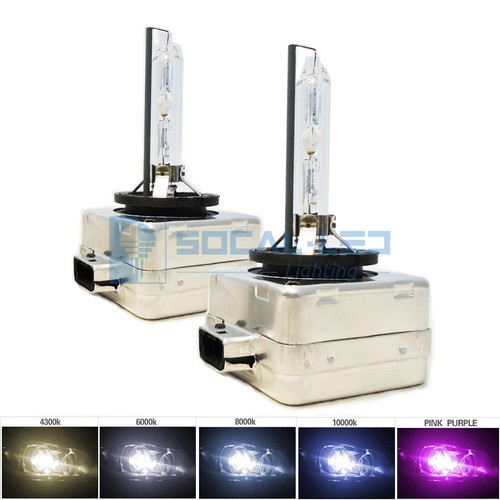 D1S Xenon HID Bombilla del faro del coche 4300K 6000K 8000K 10000K 12000K 1 par - Imagen 3 de 5