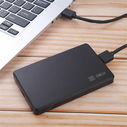 2.5 Inch HDD SSD Case Sata to USB 3.0 Hard Drive Enclosure 5Gbp Box with Cable - Picture 3 of 9