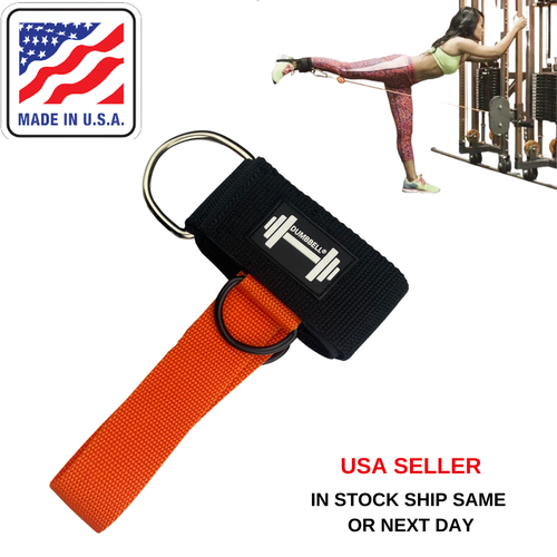 Ankle Straps Exercises Machine Home Gym Glute 3 D-ring - Picture 7 of 8