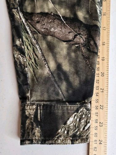 Game Winner Long Sleeve Button Up Hunting Shirt Break-Up Country Camo Men's XL - Picture 12 of 12