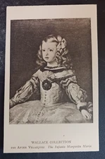 postcard art Wallace Collection 100 after Velazquez Infanta Margarita Maria