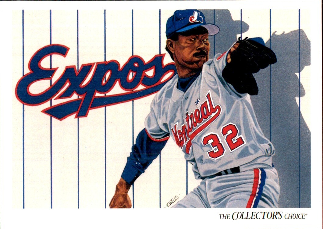 1993 Upper Deck GOLD HOLOGRAM #821 Dennis Martinez Denny MONTREAL EXPOS