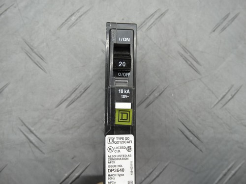 Square D Combination Arc-Fault Circuit-Interrupter (CAFI) QO120CAFIC - Picture 3 of 7