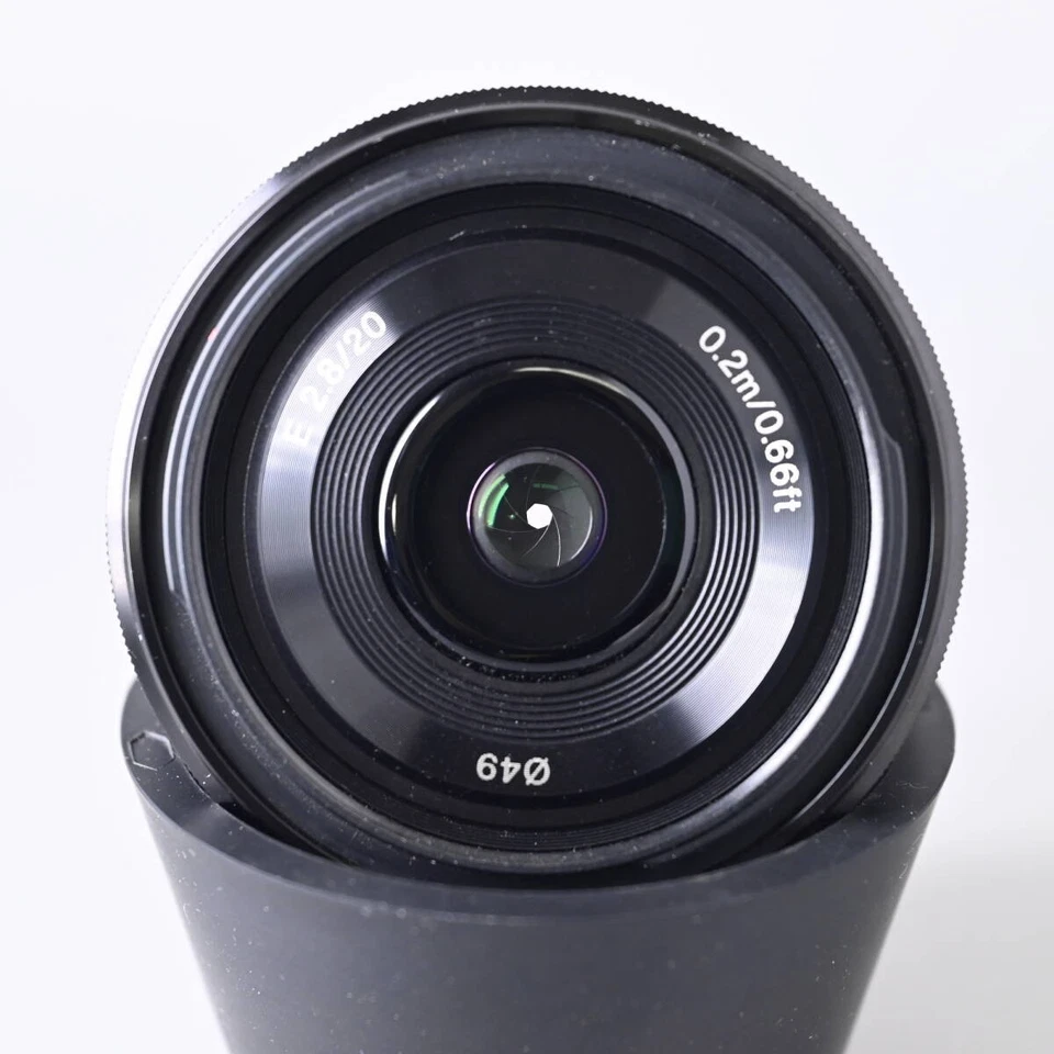 Lente de repuesto Sony montura E SEL20F28 20 mm F2,8 lente panqueque Foto 2 de 4