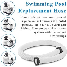 Hose For Intex Soft Sided Pools 59 Inch 29060E Hose With Nut Set For Pump Tools