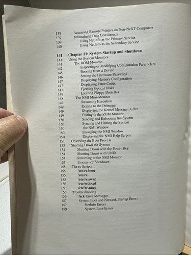 NeXT Computer Manual Network and System Administration 1990 Steve Jobs - Afbeelding 7 van 18