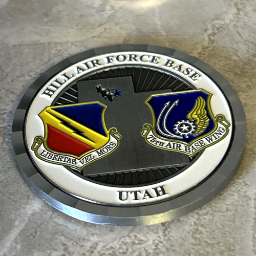 US Air Force USAF-Space Force Challenge Coin Collection (6 Coins Total) - Picture 14 of 14