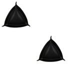 2 Pieces Office Tray Desk Organiser Stylish Organizing PU