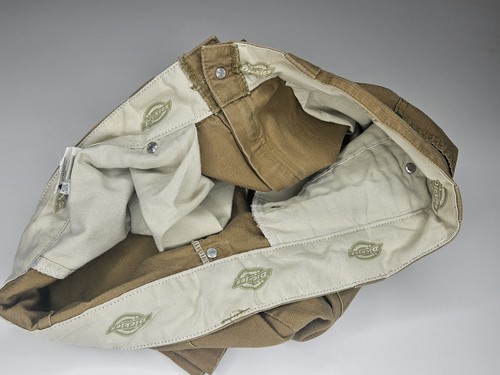 Pantalones Cortos Informales Dickies Para Hombre Marrón Talla 34 Entrepierna 12.5" RN20697 - Imagen 11 de 11