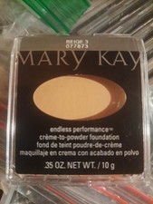 Mary Kay BEIGE 3 Endless Performance Creme to Powder Foundation .35 oz BNIB