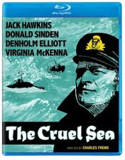 The Cruel Sea (Blu-ray) Jack Hawkins Donald Sinden Denholm Elliott Charles Frend