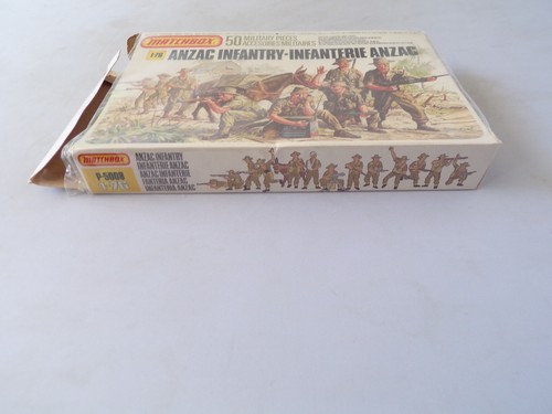 Matchbox Anzac Infantry 50 Military Pieces WW2 1939-45 Boxed 1.76 Scale Soldiers - Picture 10 of 10
