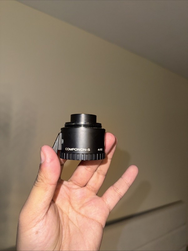Schneider Componon-S 50mm f2.8 (16828) Enlarging Lens w board, Iluminated Window