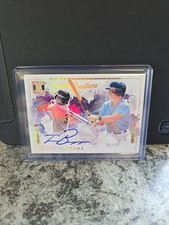 2025 Panini Impeccable Canvas Creations GOLD HOLO 5 /10 Travis Bazzana On Card