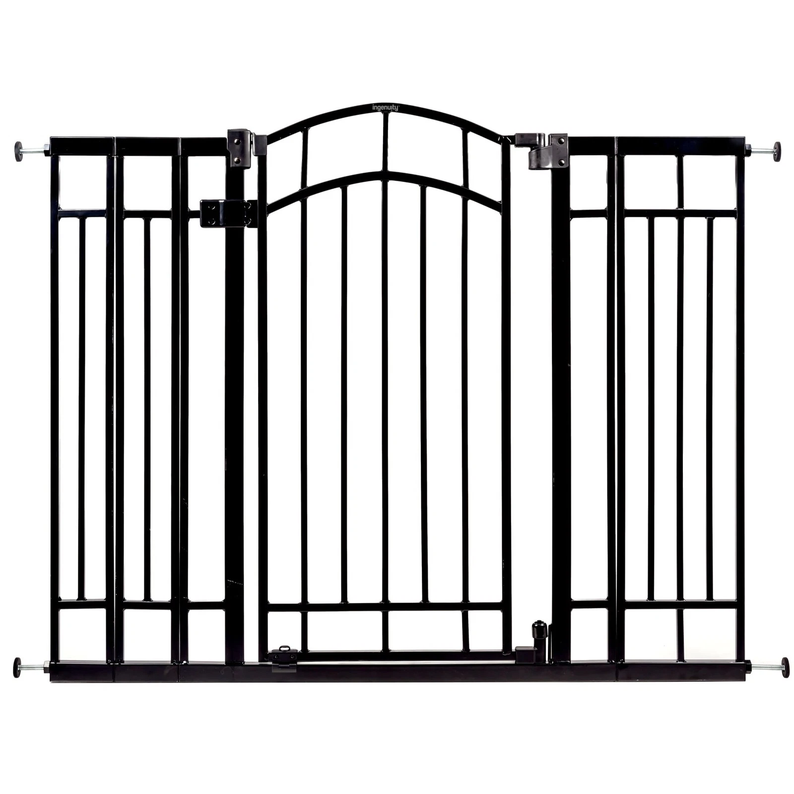 The Doorway 48W Series Safety Pet & Baby Gate 28.5'-48' Wide 36' Tall Black