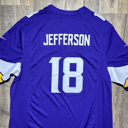 NEU Minnesota Vikings #18 Justin Jefferson Nike NFL Football Trikot Herren XXL - Bild 5 von 8