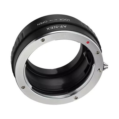 Minolta MA Mount-Objektiv an Sony NEX E-Mount Kamera Adapter Unendlichkeit Fokus