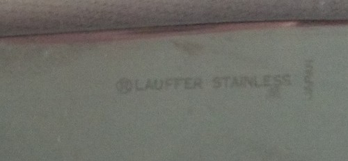 Lauffer CHEVALIER 18-8 Stainless Forks Teaspoon Knife 4 Pc Place Setting - Picture 5 of 5