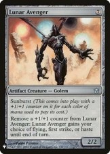 x1 Lunar Avenger - The List - The List - NM - MTG