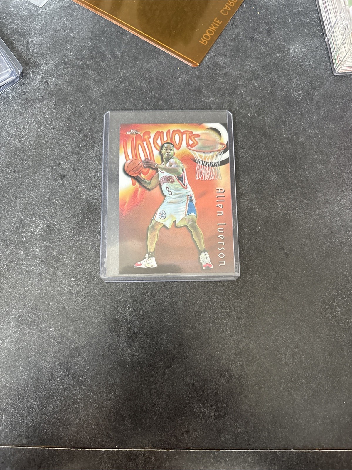 1997-98 Topps Chrome - Season's Best Hot Shots Allen Iverson #26 Refractor