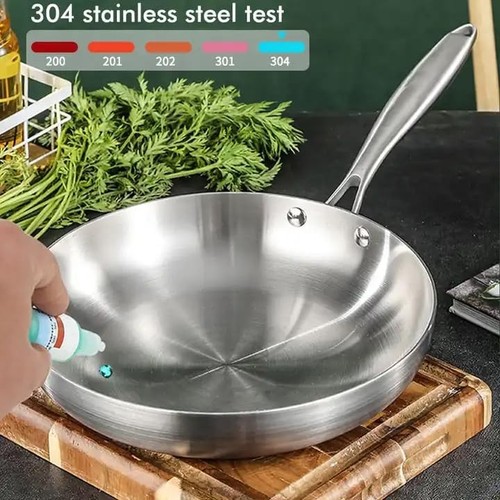 Triply Edelstahl Bratpfanne 8" - Profiqualität, ofenfest & langlebig - Bild 6 von 8
