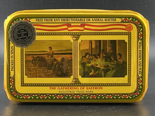 The Gathering of Saffron reiner spanischer Safran 1 Unze in Dose Aiva Produkte versiegelt - Bild 10 von 10