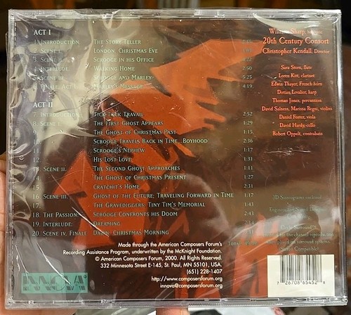 Jon Deak, The Passion of Scrooge or A Christmas Choral (CD) New & Sealed! - Imagen 2 de 3