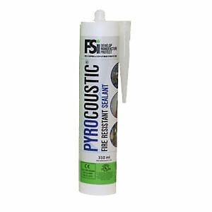FSI Pyrocoustic feuerfester Dichtstoff 900ml Folie WEISS