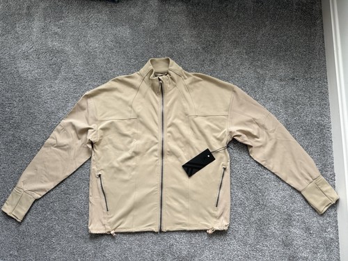 KYODAN Women’s Hybrid Jacket With Inserts Taupe Grey Small Oversize MSRP $68 - Picture 2 of 15