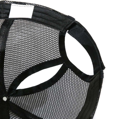 Bring Words Unisex Baumwolle verstellbar Baseball mit hohem Pferdeschwanznetz 2377 - Bild 3 von 10