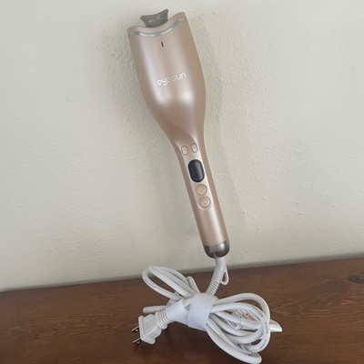 EYESUN Automatic Portable Rotating Hair Curling Iron Ceramic LCD Display WORKS!