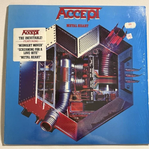 ACCEPT Metal Heart LP 1985 Vinyl