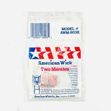 American Wick #AWM-803K 2 Pack of Lantern Mantles not Coleman