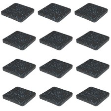 Schützen Sie Ihre Böden mit hochdichten GummiLaufbandMatten, 12 Stück, 10 x 1...