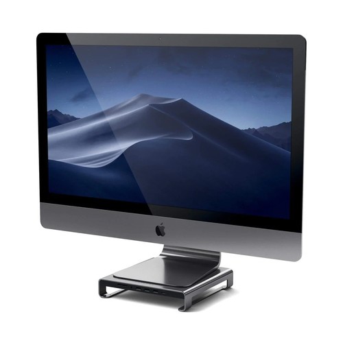 Satechi Type-C Aluminum Monitor Stand Hub for iMac - Picture 7 of 21