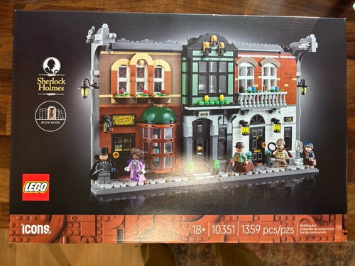 Lego 10351 Icons Sherlock Holmes Buchecke Neu Versiegelt