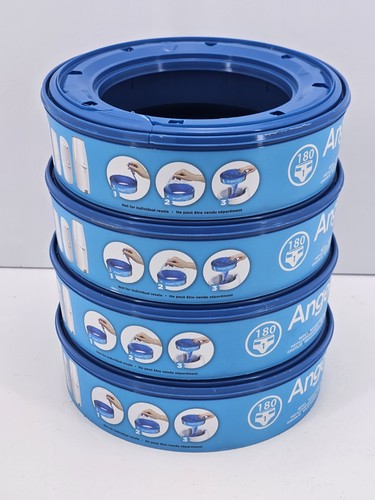 Angelcare Nappy Bin Refill Cassettes - Pack of 4 Genuine - Picture 4 of 4