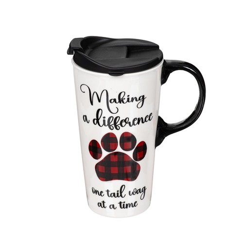 Making a Difference Ceramic Perfect Cup and Compact Tote Giftset, 17oz, Gift Box - Bild 3 von 5