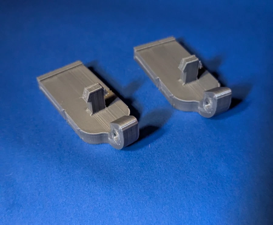 Cierre de techo corredizo para Porsche 924 924S 944 palanca perilla clip techo par x 2 piezas Foto 2 de 4