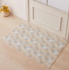 COOVA 2x3 Washable Rug, Carpet, Mat w/Vintage Boho Look