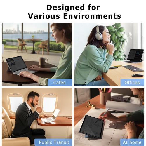 Protector de Pantalla de Privacidad para Surface Laptop 7 13.8 Pulgadas, Antirreflejo... - Imagen 6 de 9