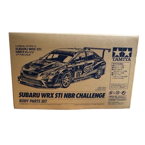 Tamiya SP-1593 SUBARU WRX STI NBR CHALLENGE 1/10 RC Body Set 257mm TT-02 TB-04 - Picture 1 of 2