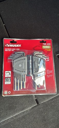 Husky Long Arm Hex Key Set, SAE/MM (26-Piece) - Picture 3 of 4