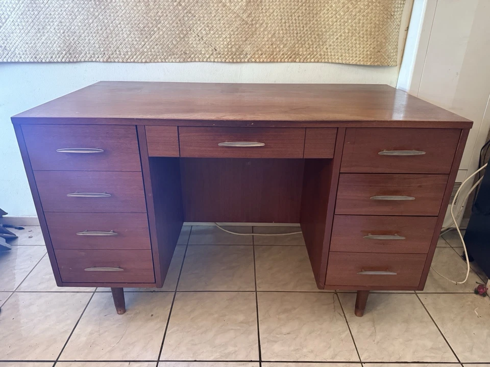 Escritorio moderno Sligh Lowry Mid-Century años 60 ¡GRAN PRECIO! Foto 2 de 3