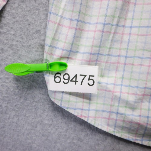 Peter Millar Shirt Mens XL Pastel Plaid Button Down Long Sleeve Casual Office - Picture 10 of 10