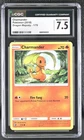 2018 POKEMON DRAGON MAGESTY CHARMANDER #1/70 NON-HOLO CGC 7.5