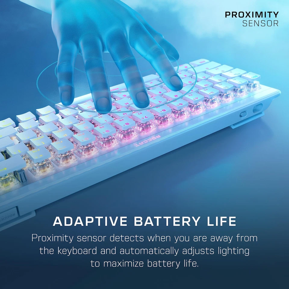 Vulcan II Mini Air 65% Optical Mechanical Gaming Keyboard, Full Wireless and ... - Image 4 of 4