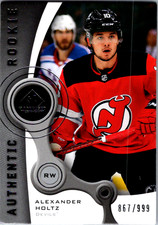 21-22 SP Game Used Authentic Rookies Retro /999 Alexander Holtz R-4