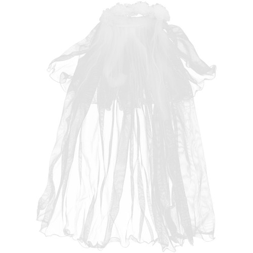 LUOEM Flower Girl Veils Two Layers Wedding Communion Hair Wreath ( ) - Picture 1 of 12