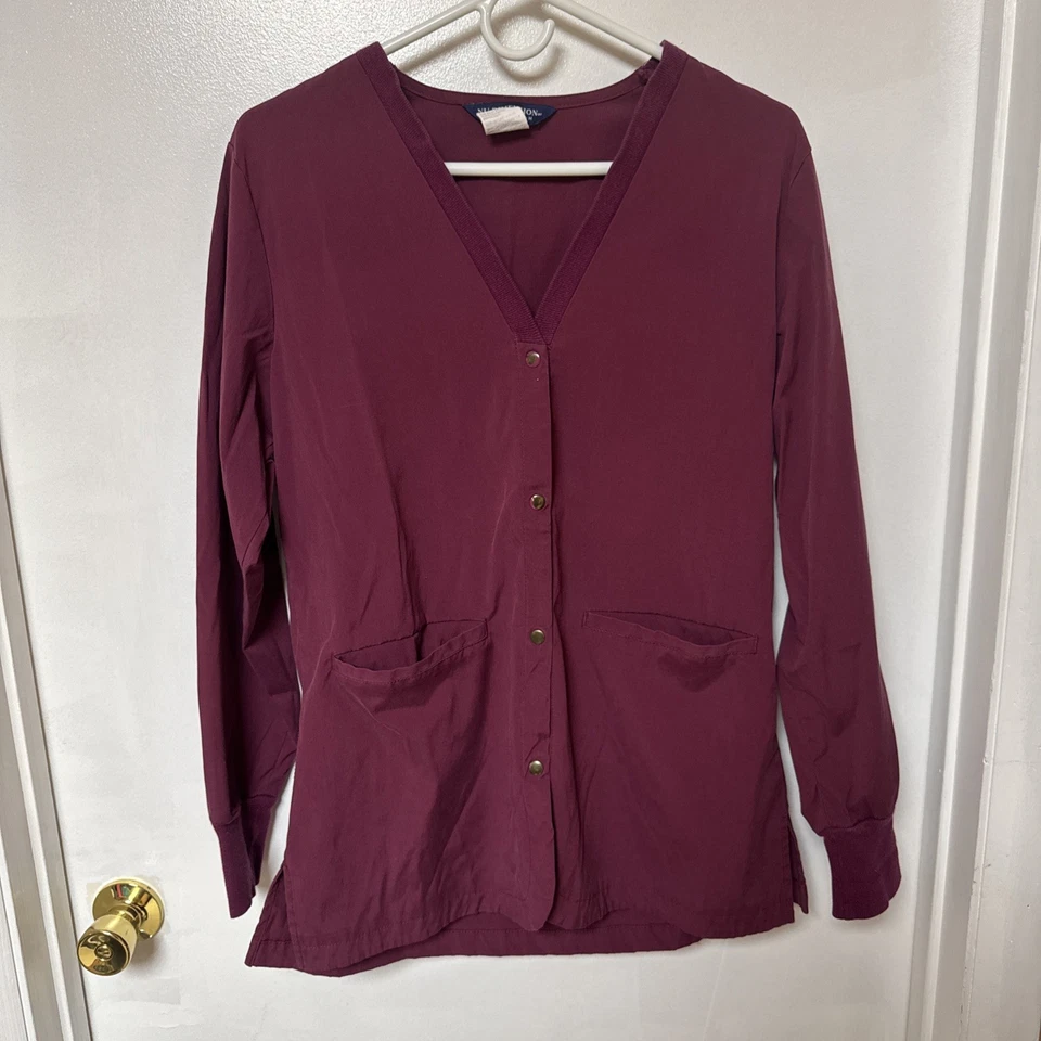 Conjunto Exfoliante Elástico Nu Dimension - Chaqueta Rubí (M) y Pantalones (L) - Usado Bueno Foto 2 de 4